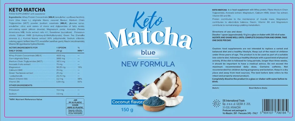 Τι είναι το Keto Matcha Blue;