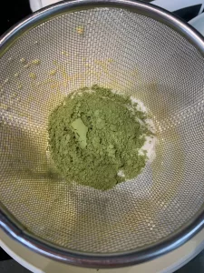 Receta Bizcocho de Té Matcha