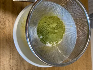 Receta Bizcocho de Té Matcha