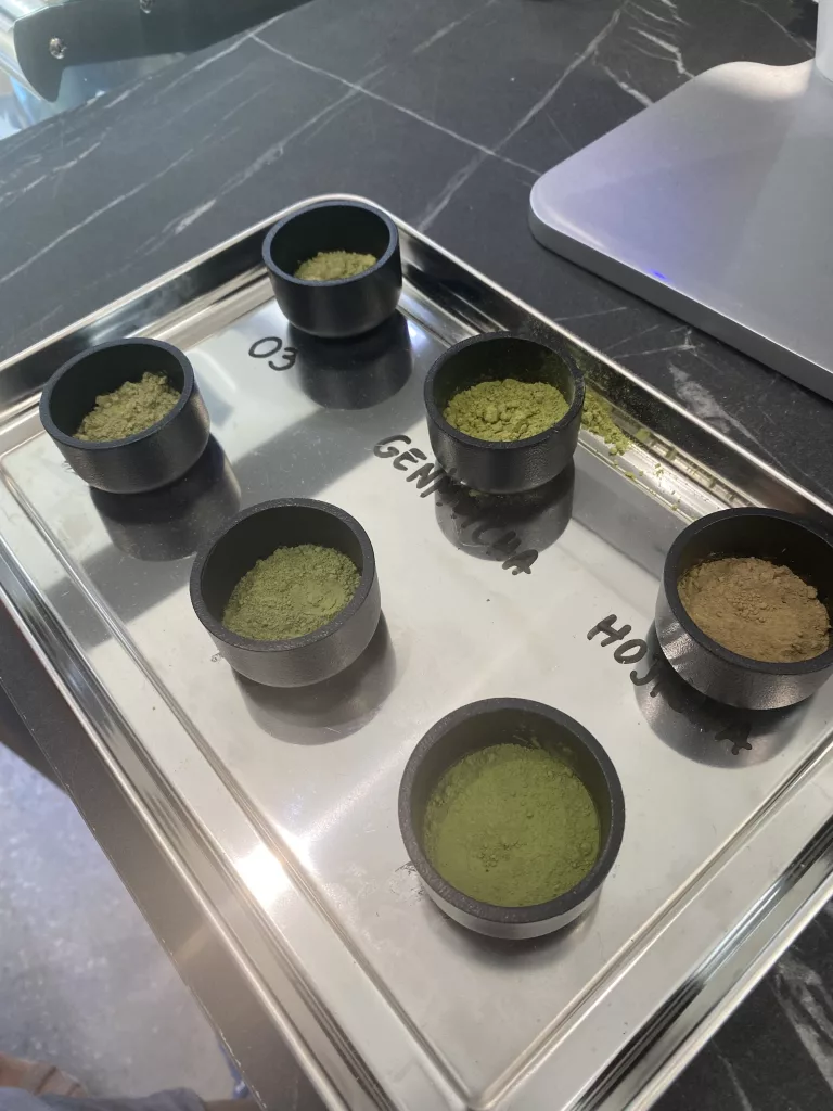 tipos de matcha en matcha crew barcelona